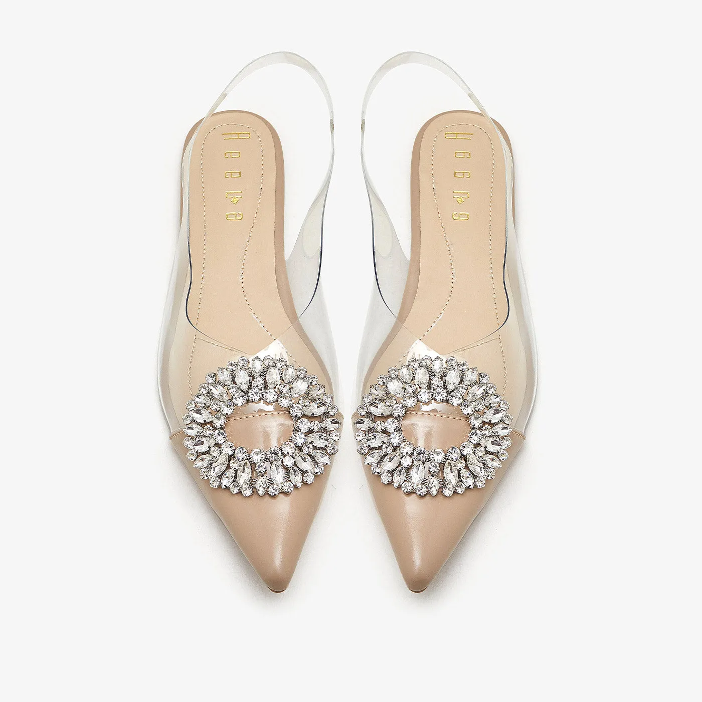 Trim Embellished Shoes