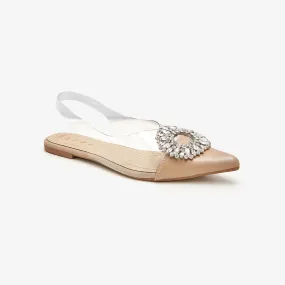 Trim Embellished Shoes