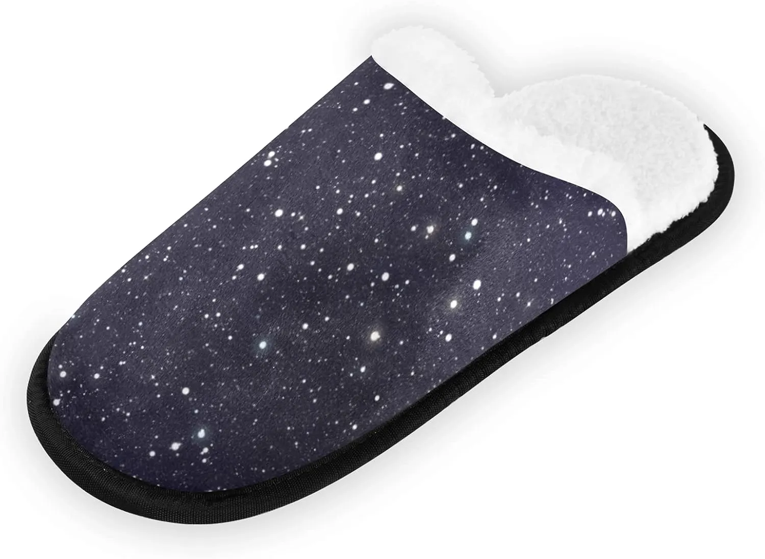 Unisex Fuzzy Feet Plush Slippers Anti-Slip Warm House Shoes M/L