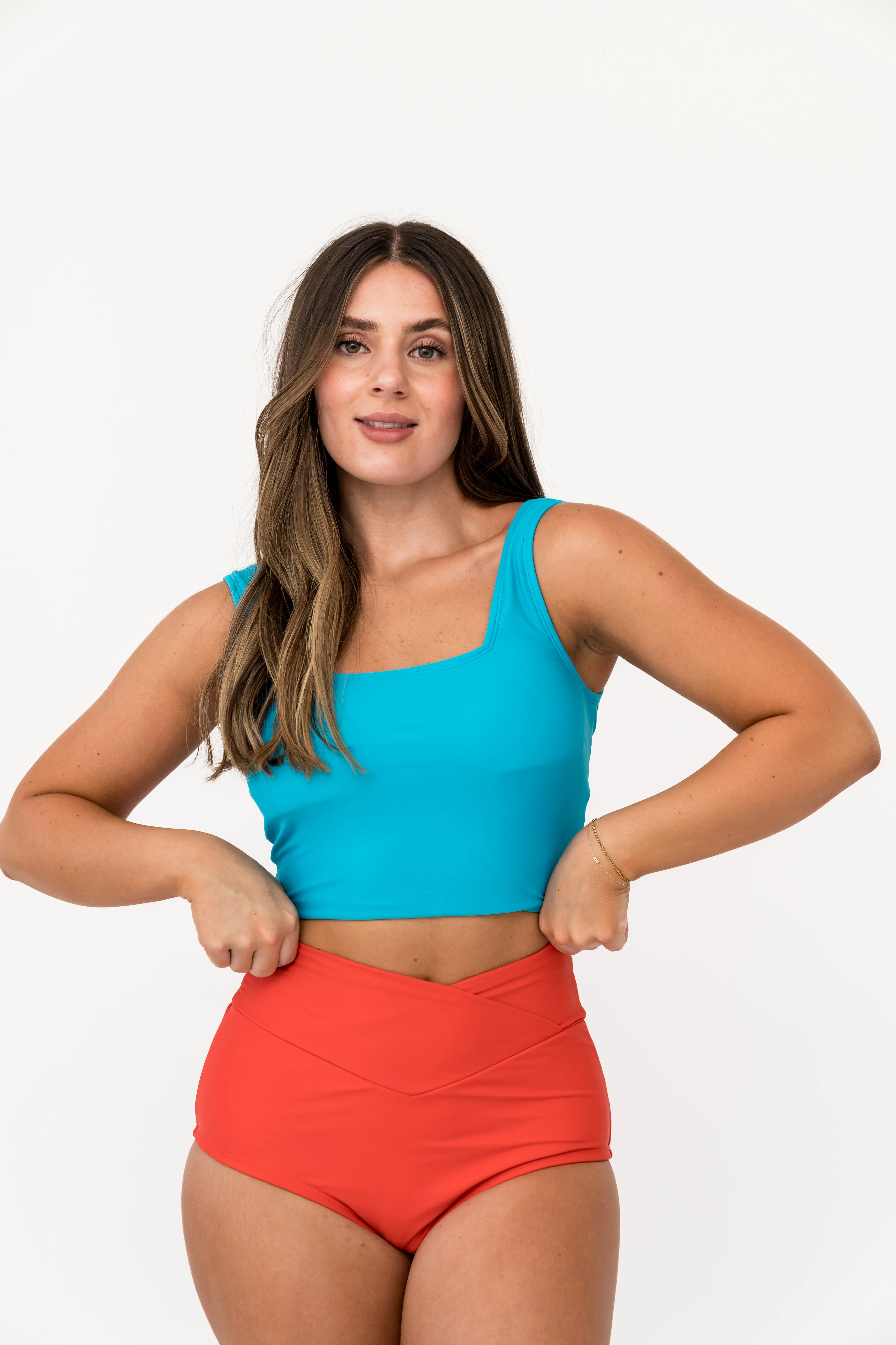 Vacationer Bottom | Nautical Red