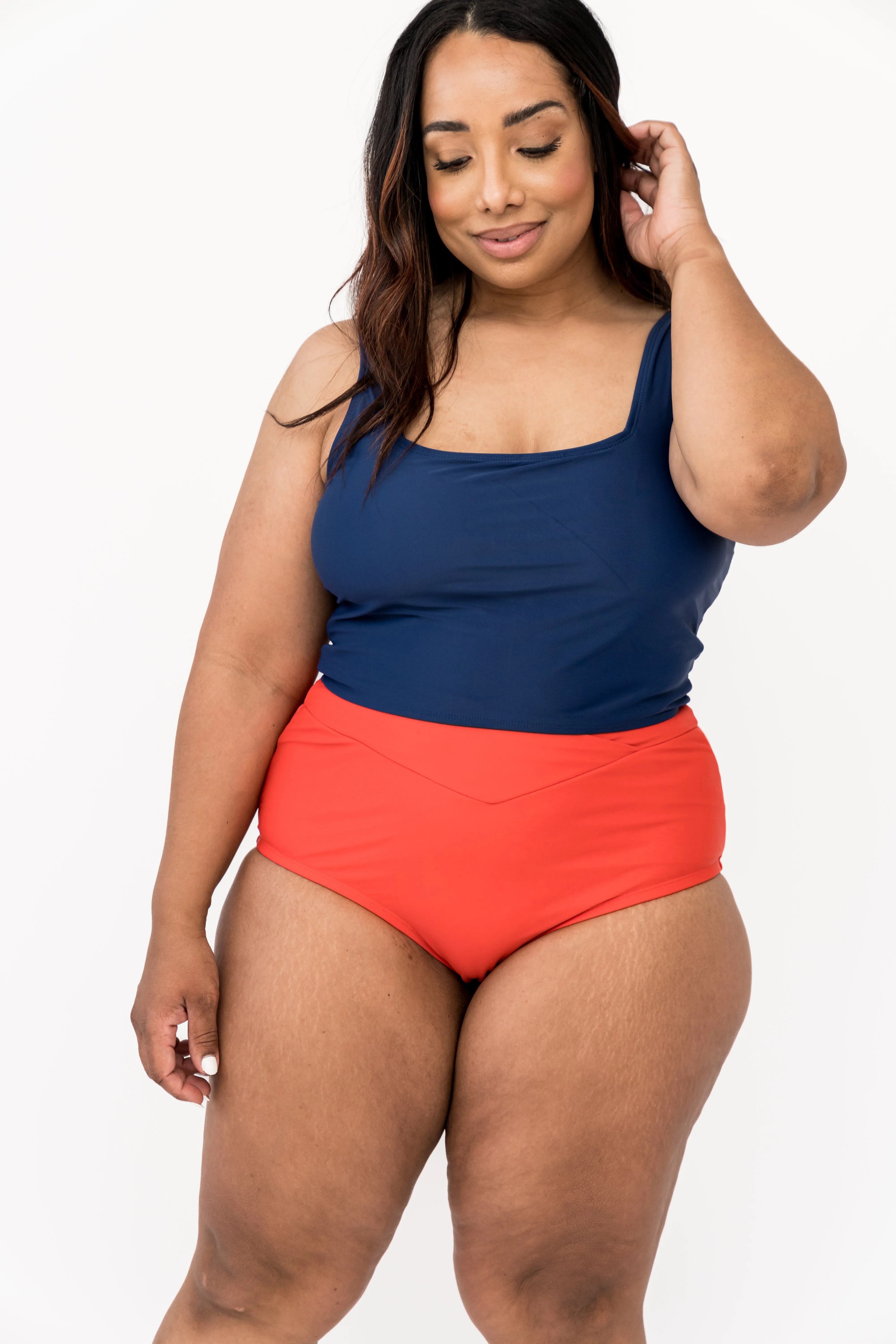 Vacationer Bottom | Nautical Red