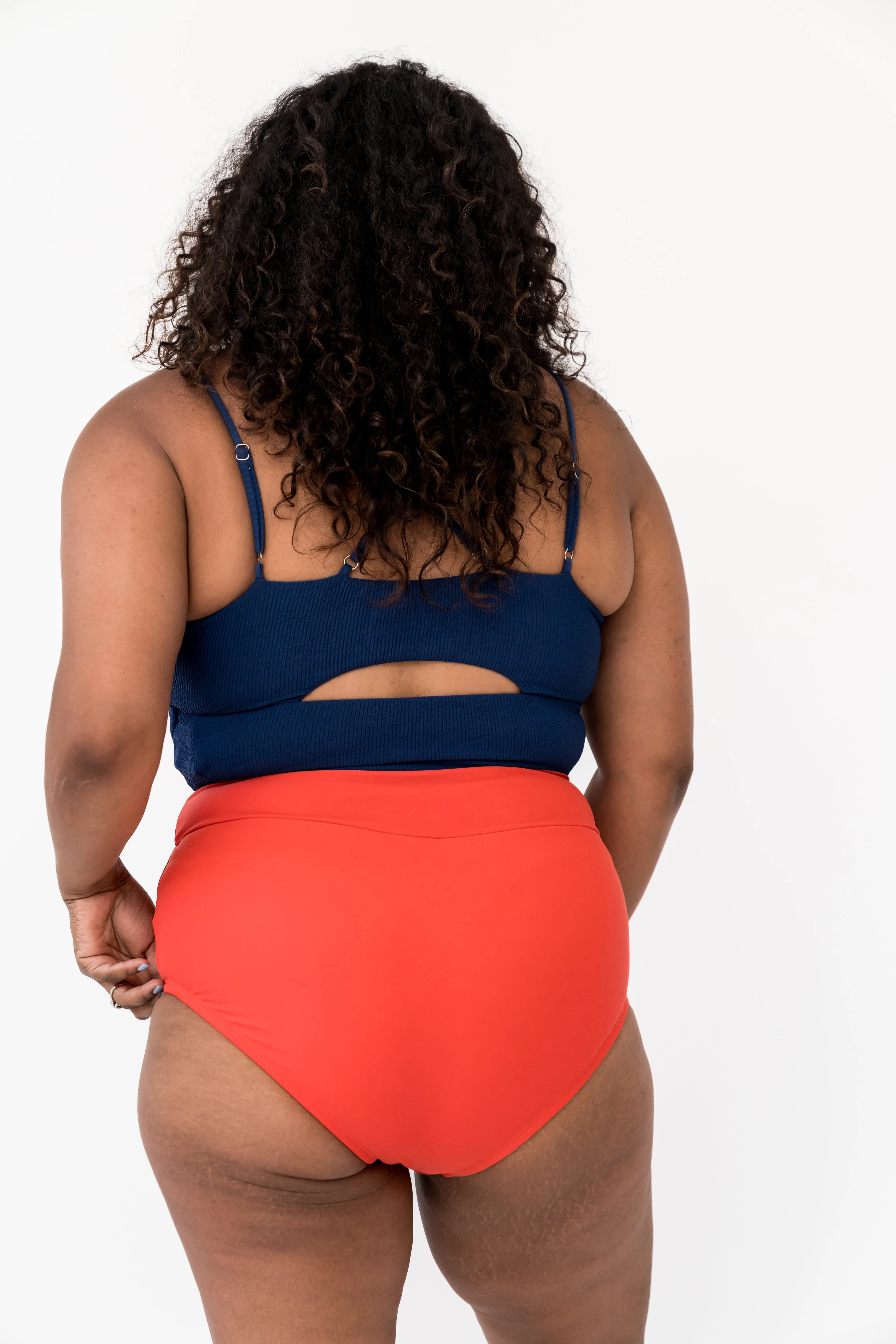 Vacationer Bottom | Nautical Red