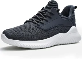 Walking Shoes for Men Sneakers - Slip on Memory Foam Running Tennis Shoes for Athletic Workout Gym Jogging Indoor Outdoor Lightweight Breathable Casual Sneakers