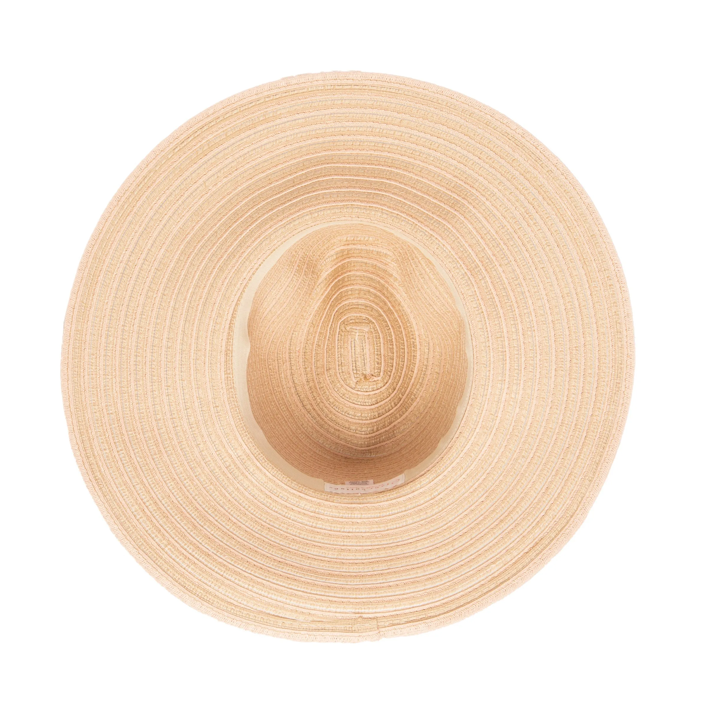 Women's Mixed Braid Pinched Knot Trim Fedora