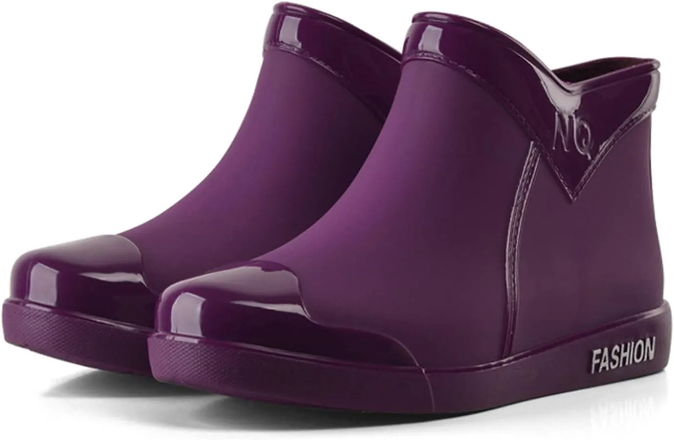 Womens Rain Boots Womens Rubber Boots Colorful Printed Lightweight Anti-Slipping Rain Shoes