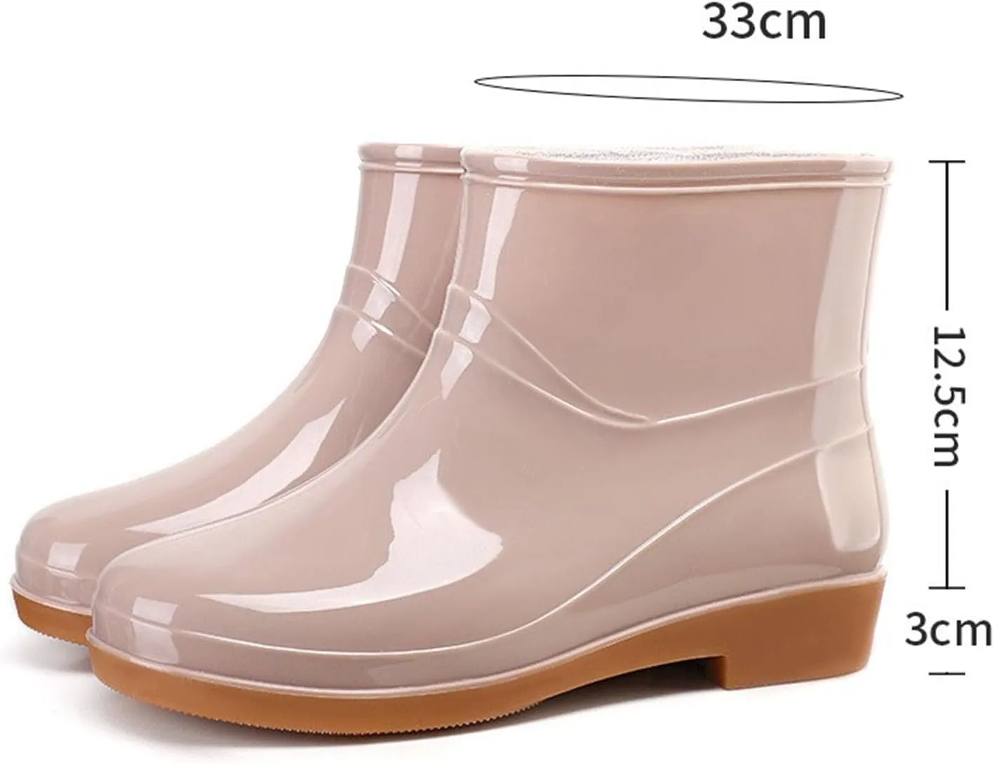Womens Rubber Boots Womens Rain Boots Outdoor for Boating Fishing Gardening Farming Comfortable Rain Shoes