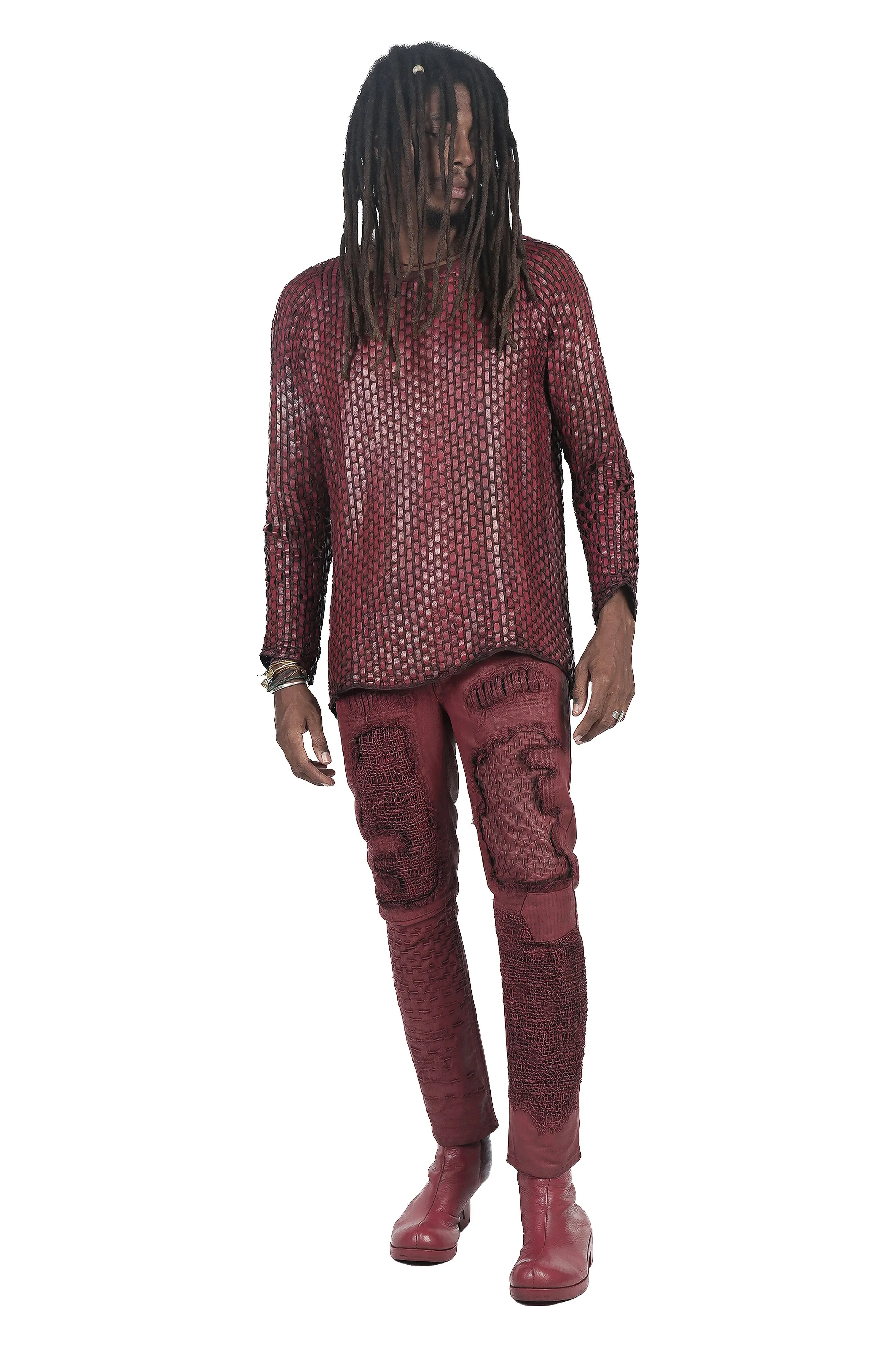 ZUS TOP RED-WAXED